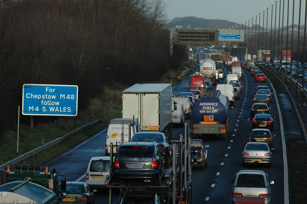 Traffic on Highway