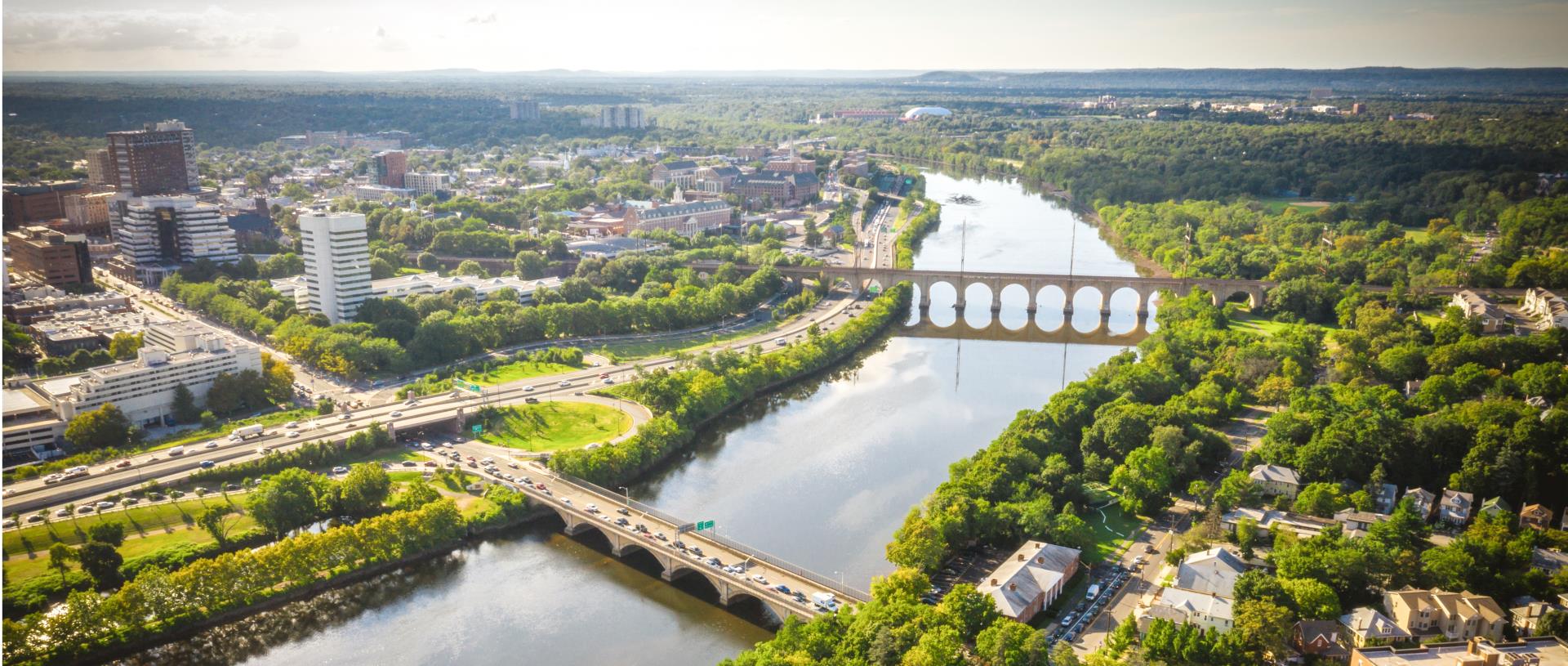 New Brunswick drone shot