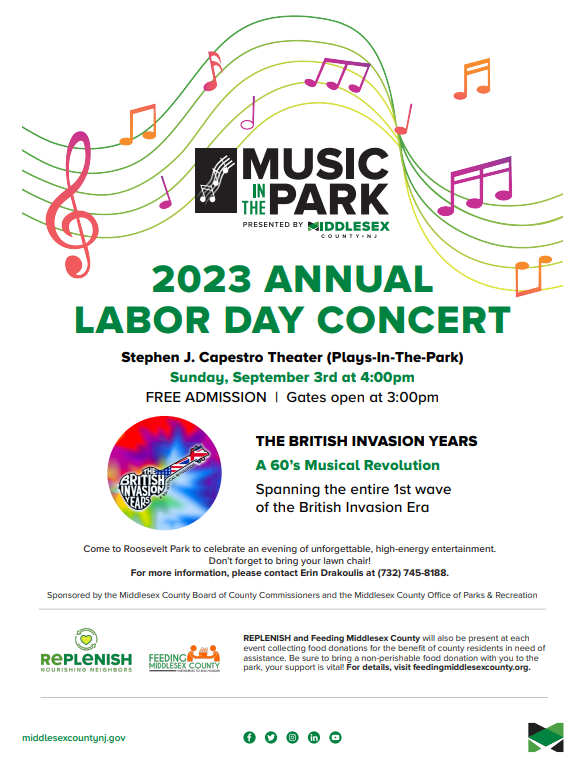 Labor Day Concert Flyer Image