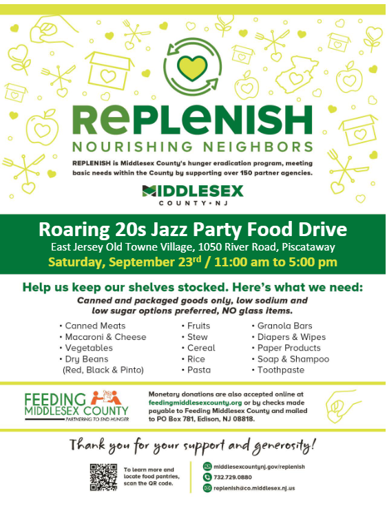 Replenish Jazz Food Drive