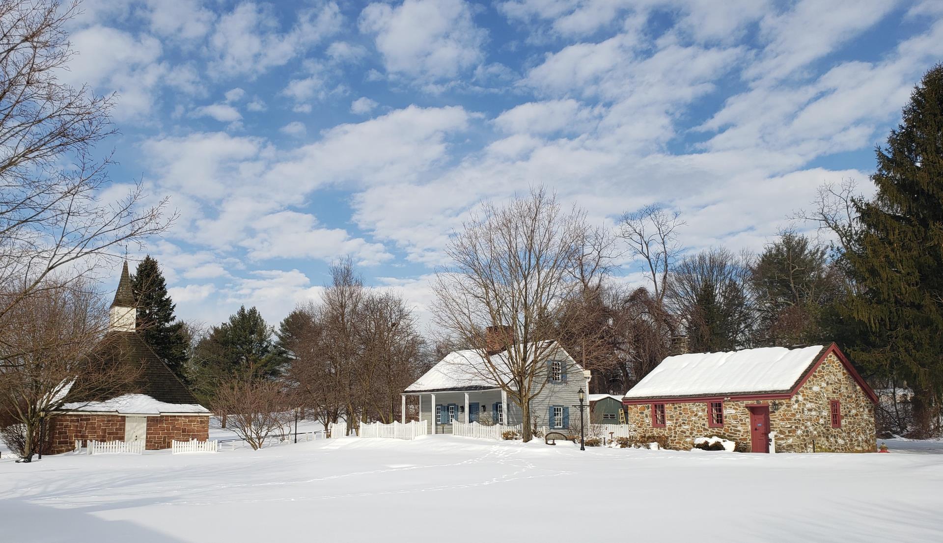 Snowy Village