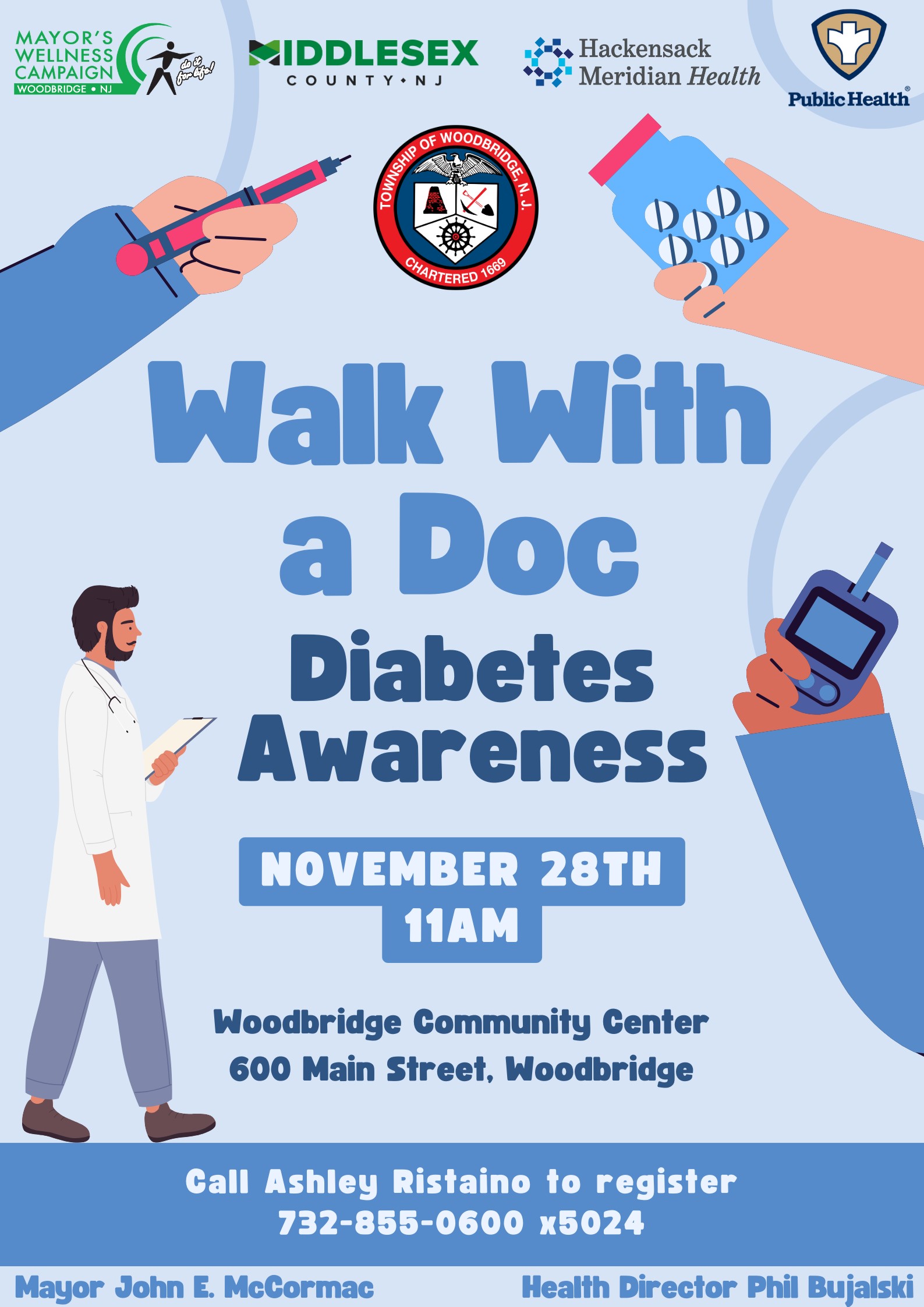 Walk with a Doc Flyer