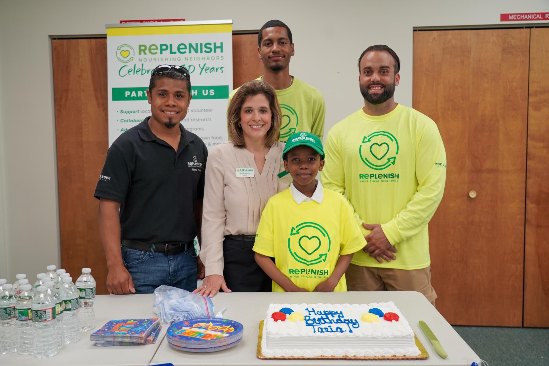 Middlesex County REPLENISH continues its 30th Anniversary celebration with new County resident and TikTok sensation Tariq the “Corn Kid”