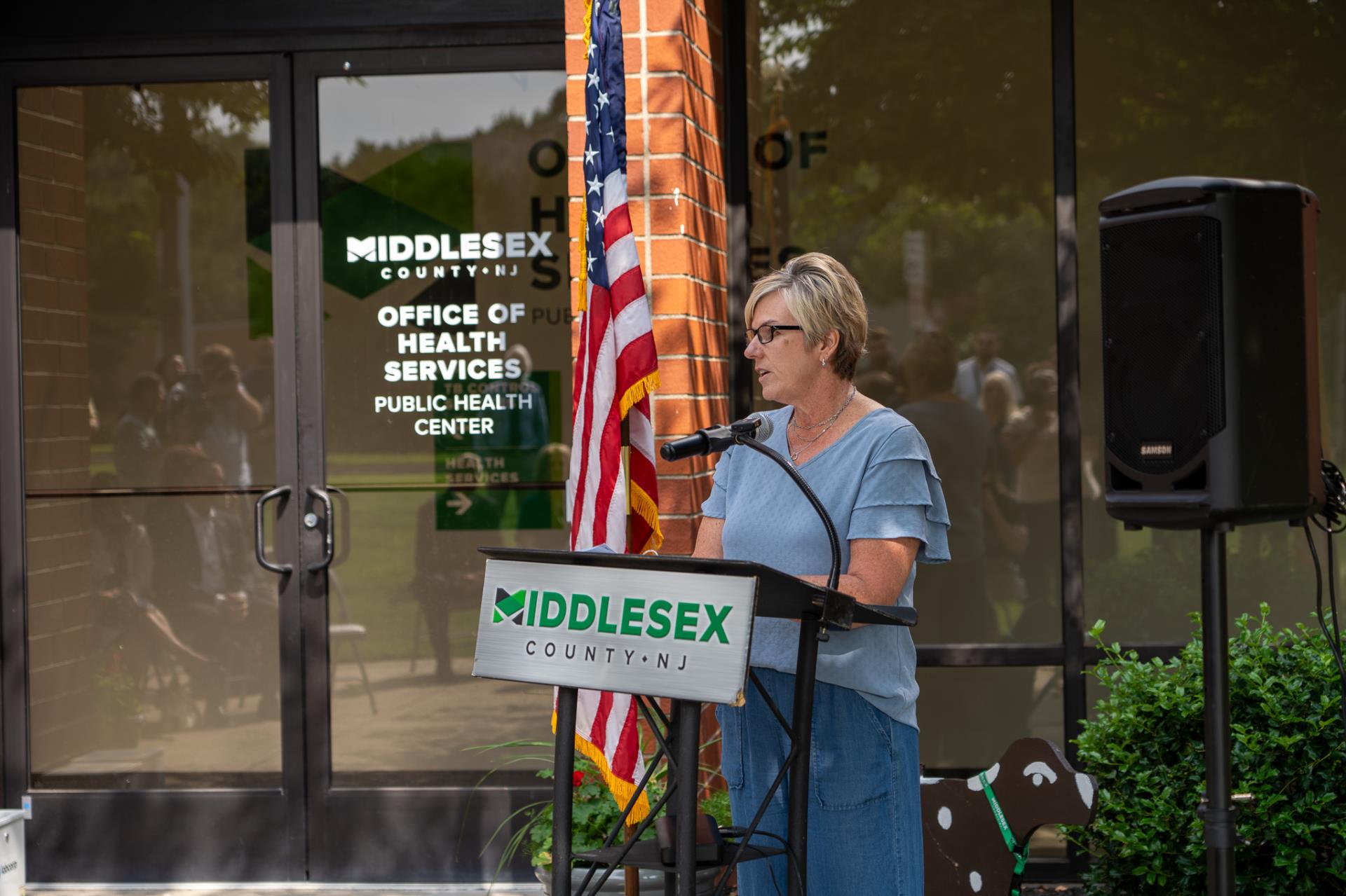 Marybeth Caruso, director of Nursing in the Department of Public Safety & Health