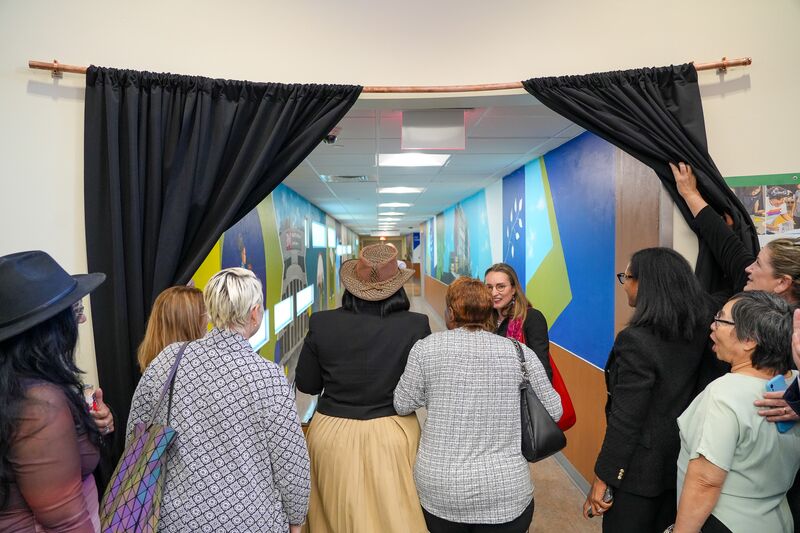 Middlesex County and RWJBarnabas Health Unveil Collaborative Mural at Robert Wood Johnson University Hospital